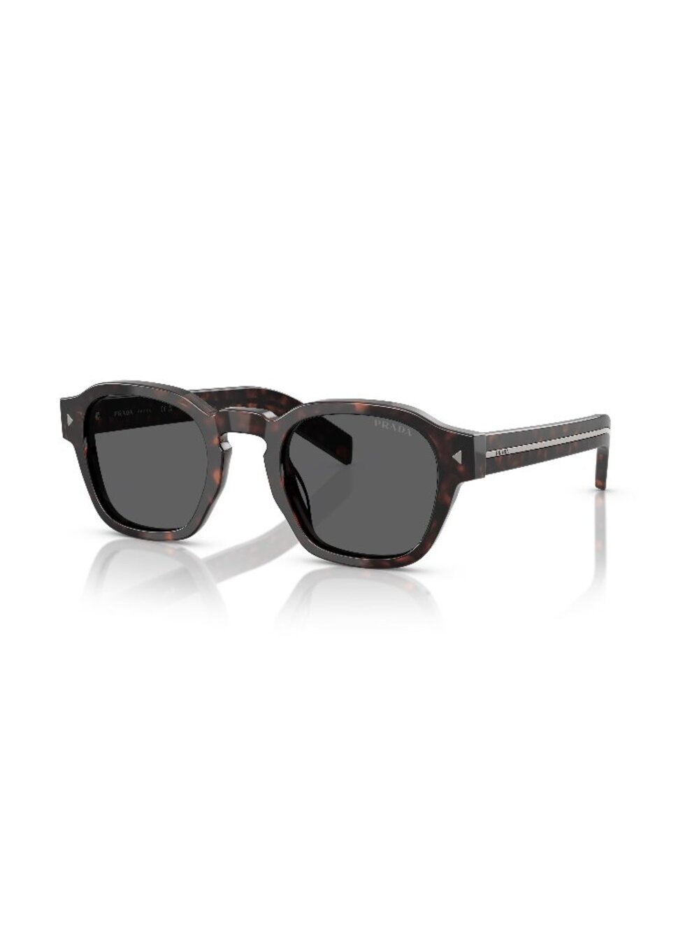 New Prada Men's Sunglasses Multicolor Grey Lens Acetate Frame PR A16S 17N731 49